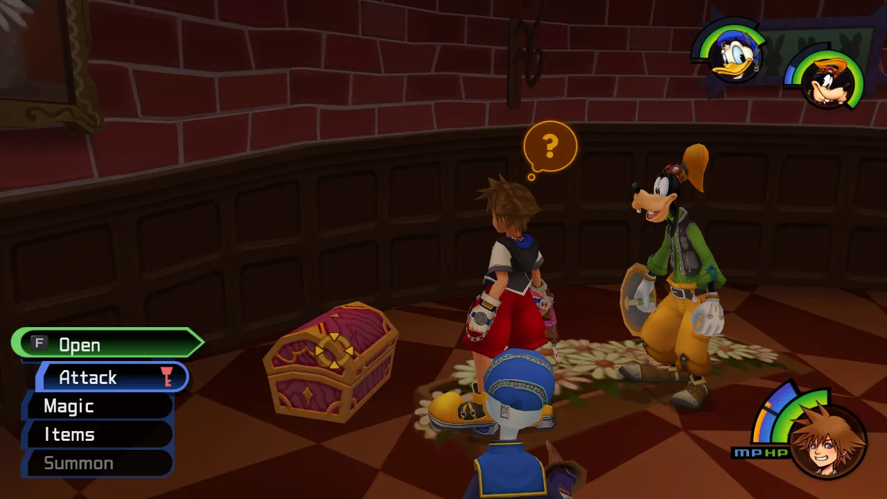 Wonderland Rabbit Hole Defeat Heartless 2 Chest